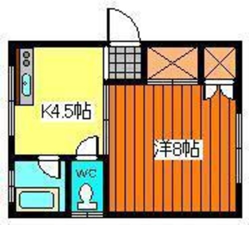 いとうアパートの物件間取画像